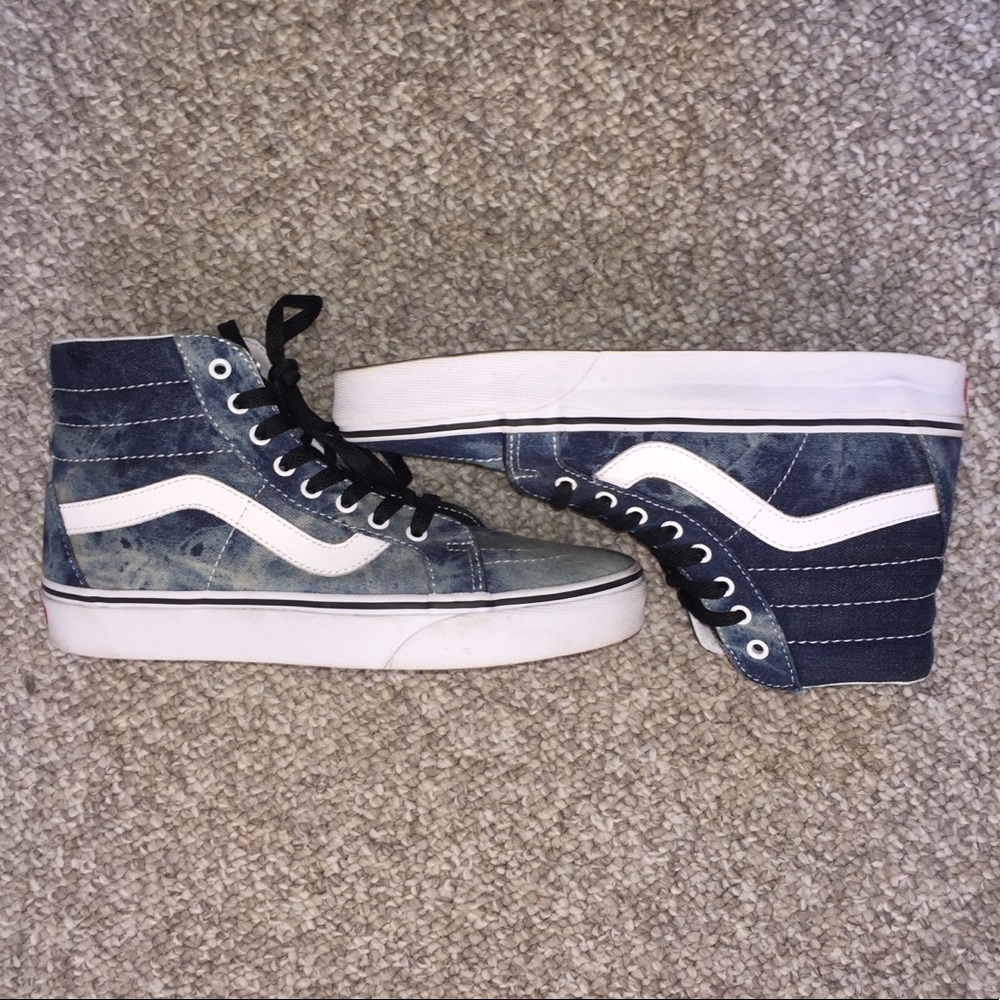 Vans Sk8 Hi Acid Denim Shoes